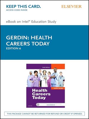 cover image of Health Careers Today--E-Book